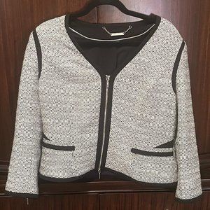 White House Black Market Tweed Blazer Size 12